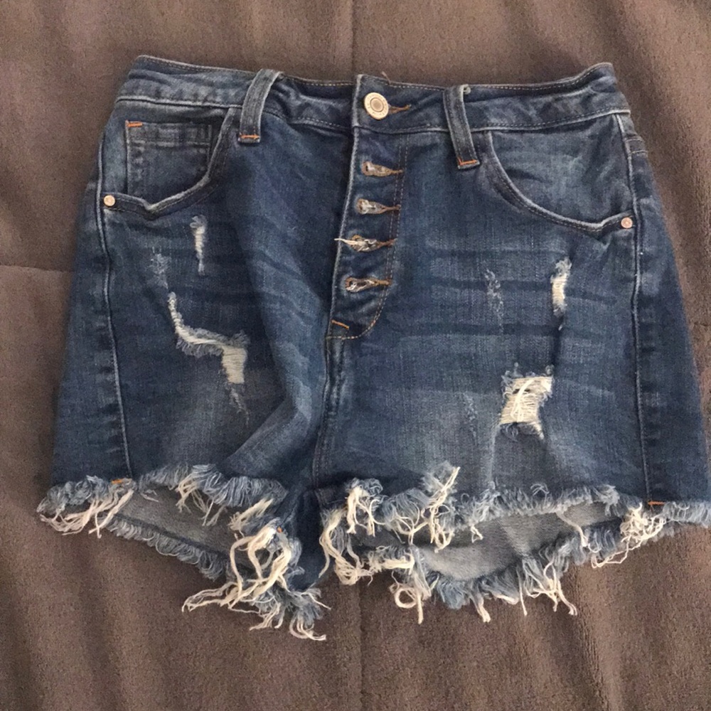 I & M Jeans Short Jean Shorts Highwaisted Denim